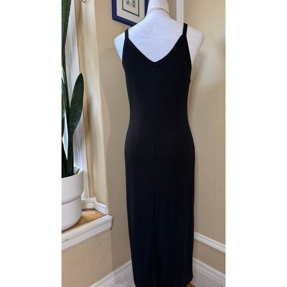 Marine Layer Womens Lexi Rib Sun-In Spaghetti Strap Dress Sz XL Stretch Vacation - Picture 2 of 14